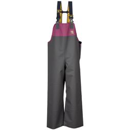 Guy Cotten Tango Ladies Bib and Brace Trousers in Green/Pink