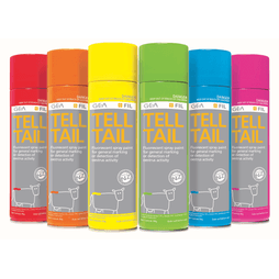 FIL Tell Tail Tail Paint Animal Marker Spray 500ml