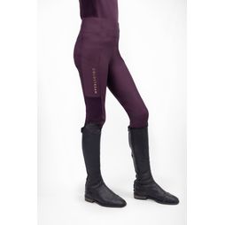 Coldstream Next Generation Ednam Riding Tights - Mulberry Purple