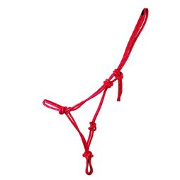 Hy Equestrian Rope Halter - Red
