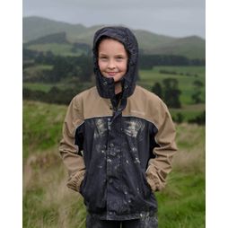 Betacraft Children's Unisex Black/Mushroom ISOJNR Jacket