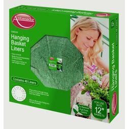Ambassador Hanging Basket Liners
