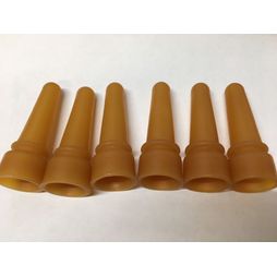 6 x Nettex  Lamb Teats &amp; Valves (To Fit Square Lamb Feeders)