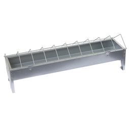 Galvanised Feed Trough for Hens