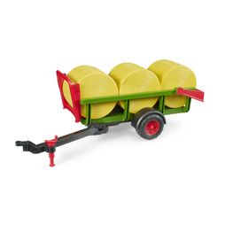 Bruder Self Loading Bale Trailer with 3 Bales 1:16