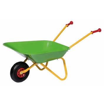 Rolly Toys Green Metal Children's Wheelbarrow