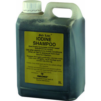 Gold Label Iodine Shampoo - 2 Litre