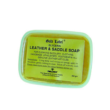 Gold Label Glycerin Leather & Saddle Soap