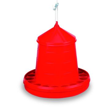 Gaun Poultry Feeder Plastic Red alternative