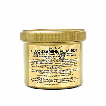 Gold Label Canine Glucosamine Plus 5000 - 300 GM