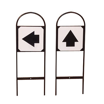 Stubbs Tread In Markers Direction Sign S631 - 2 PACK