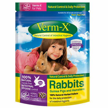 Verm-X Herbal Nuggets for Rabbits, Guinea Pigs & Hamsters