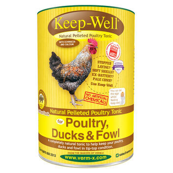 Verm-X Keep-Well Natural Pelleted Poultry Tonic