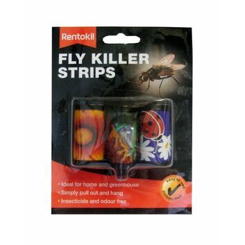 Rentokil Fly Killer Strips - 3 PACK