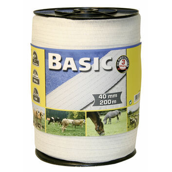 Basic Fencing Tape 200m x 40mm