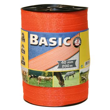 Basic Fencing Tape 200m x 40mm alternative