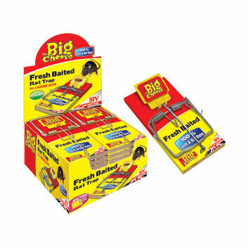 The Big Cheese Fresh Baited Rat Trap - 6 PACK