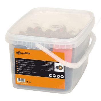 125 x Gallagher XDI Bolt-On Insulator alternative