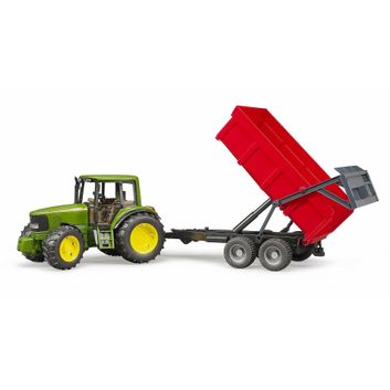 Bruder John Deere 6920 with Tipping trailer 1:16 alternative