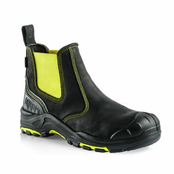 Buckler Boots Buckz Viz BVIZ3 Safety Dealer Boot - Yellow/Black