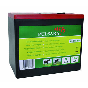 Pulsara Alkaline Optimum Performance 9V/160Ah Big Box