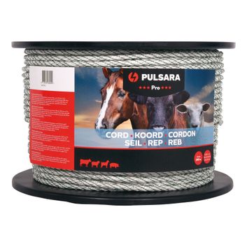 Pulsara Electric Fence Cord Pro 4mm white alternative