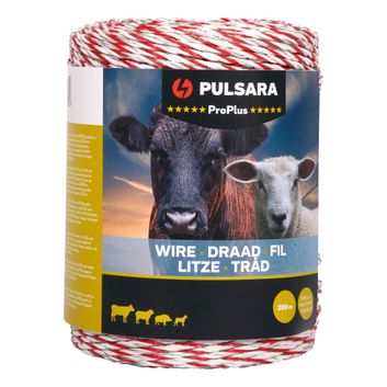 Pulsara Fence Polywire Pro Plus white