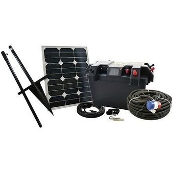 Hotline Water Pump, Battery & 60W Solar Panel Kit