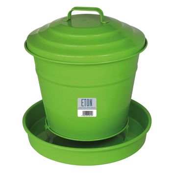 Eton Cottage Garden Covered Metal Poultry Feeder alternative