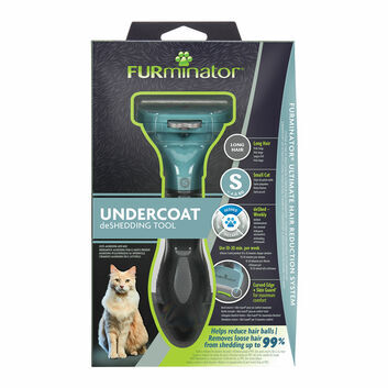 Furminator Undercoat Deshedding Tool For Long Hair Cats