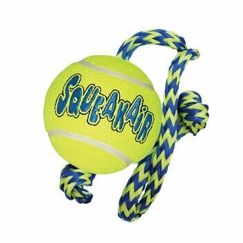 KONG Squeakair Ball with Rope