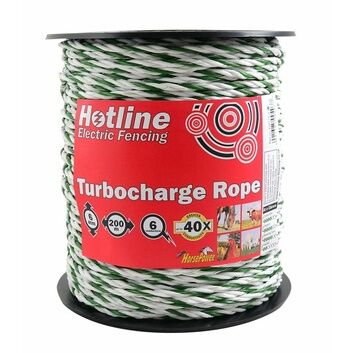 Hotline P51G-2 Supercharge Rope 6mm x 200m - Green