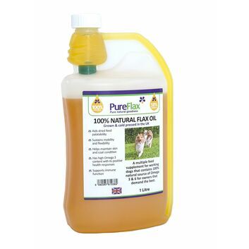Pureflax Linseed Oil For Dogs 1L