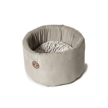 Danish Design Arctic Cat Cosy Bed Grey