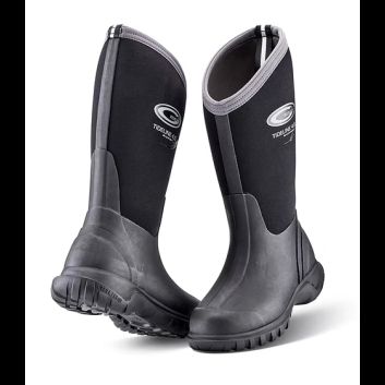 Grubs TIDELINE™ - Calf Length Wellington Boot Black