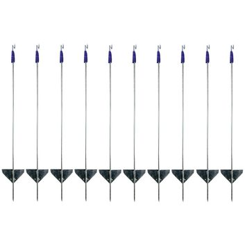 10 x 110cm Gallagher Steel Pigtail Electric Fence Post alternative