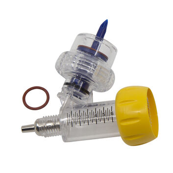 Neogen Syringe Spare Barrel Prima With O-Ring Adj & Collar Yellow - 6.0 ML