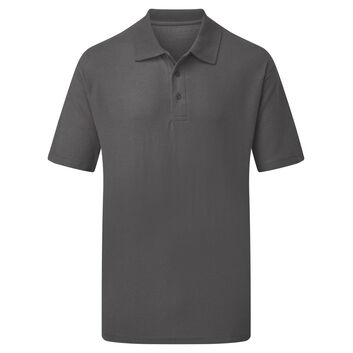 Ultimate Clothing Company 50/50 Piqué Polo Charcoal