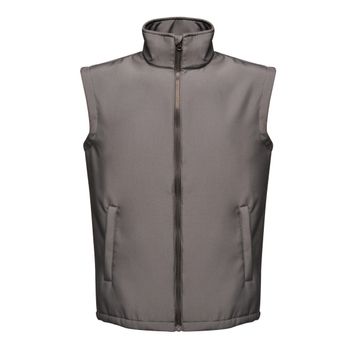 Regatta Ablaze Men's Printable Softshell Bodywarmer Seal Grey/Black