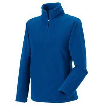 Russell Adult 1/4 Zip Outdoor Fleece Bright Royal