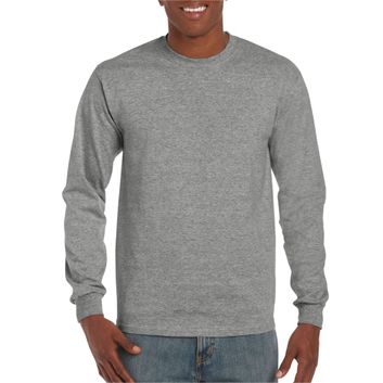 Gildan Hammer Adult Long Sleeve T-Shirt Graphite Heather