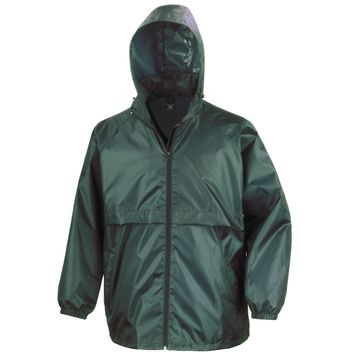 Result Core Adult Windcheater Bottle Green