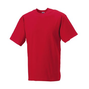 Russell Adults Classic Heavyweight T-Shirt Classic Red
