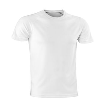 Spiro Impact Aircool Tee White