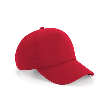 Beechfield  Authentic 5 Panel Cap Classic Red