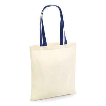 Westford Mill Bag 4 Life - Contrast Handle Natural/French Navy