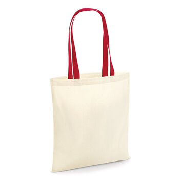 Westford Mill Bag 4 Life - Contrast Handle Natural/classic Red