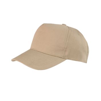 Result Core Boston 5-Panel Printers Cap Khaki