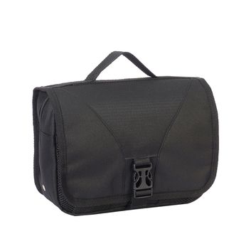 Shugon Bristol Folding Travel Toiletry Bag Black