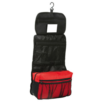 Shugon Bristol Folding Travel Toiletry Bag Red/Black